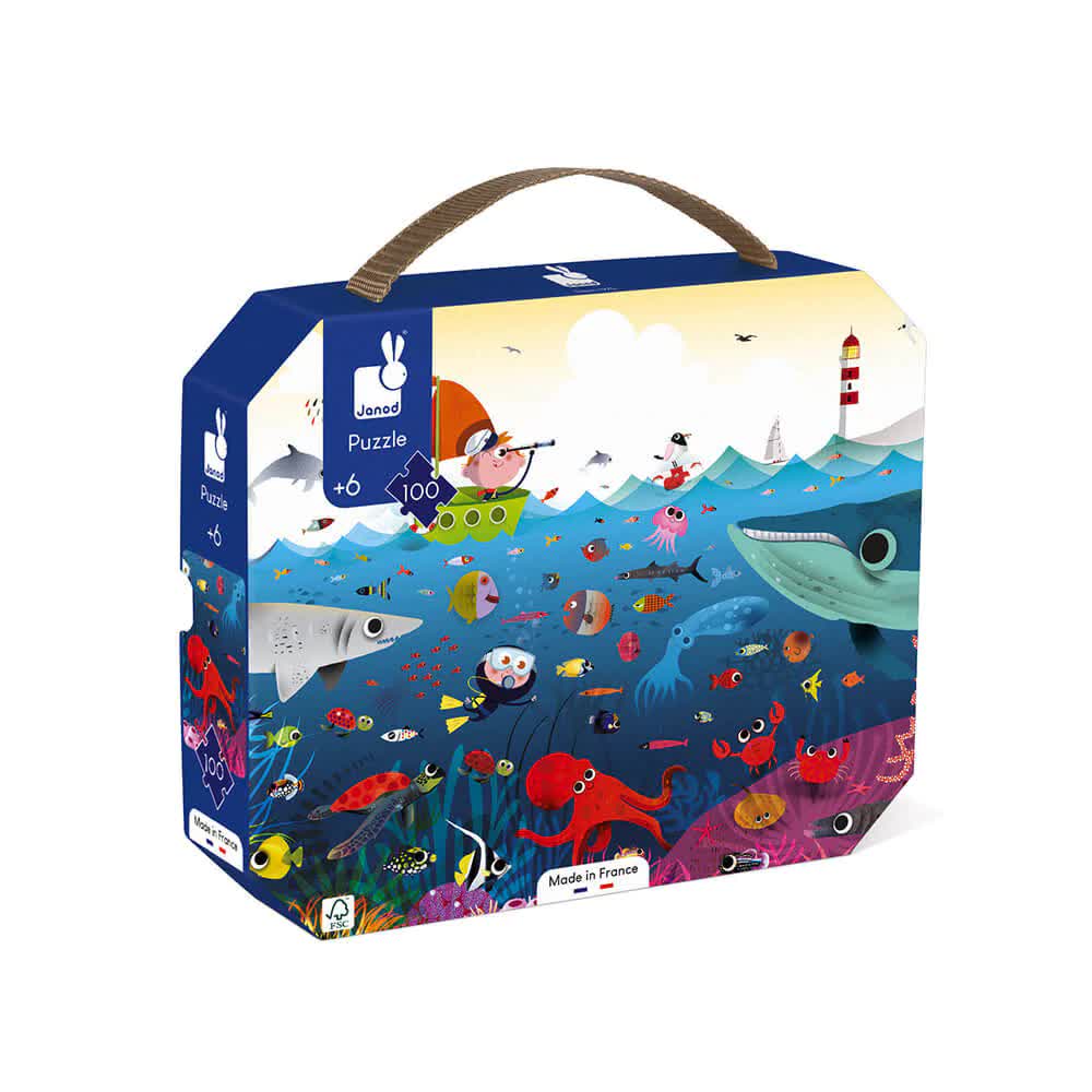 100-piece Janod Puzzles
